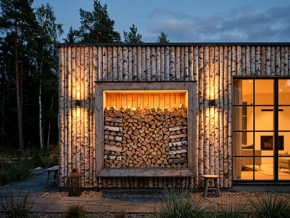 Круговая поленница holzhausen, Белые Столбы, улица Кооперативная, 32